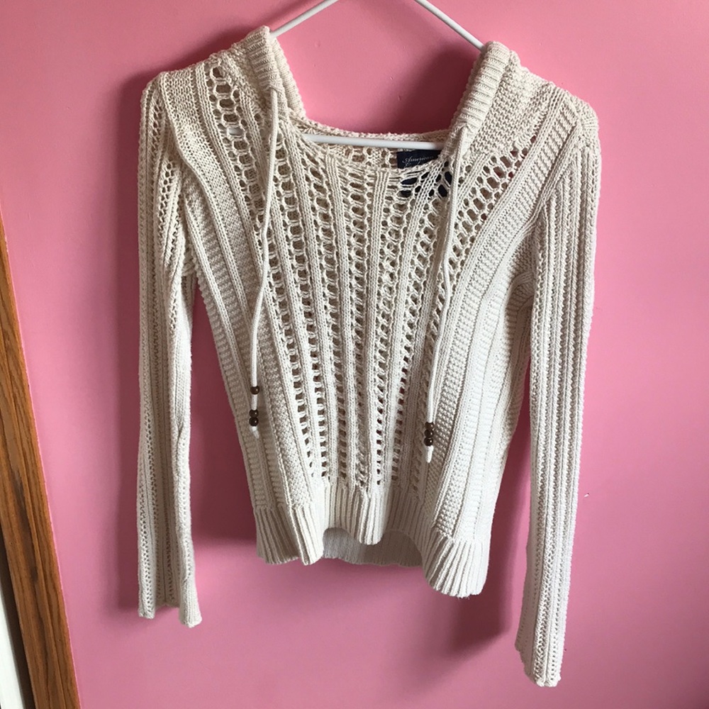 Cotton sweater with good